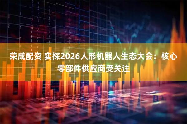 荣成配资 实探2026人形机器人生态大会：核心零部件供应商受关注